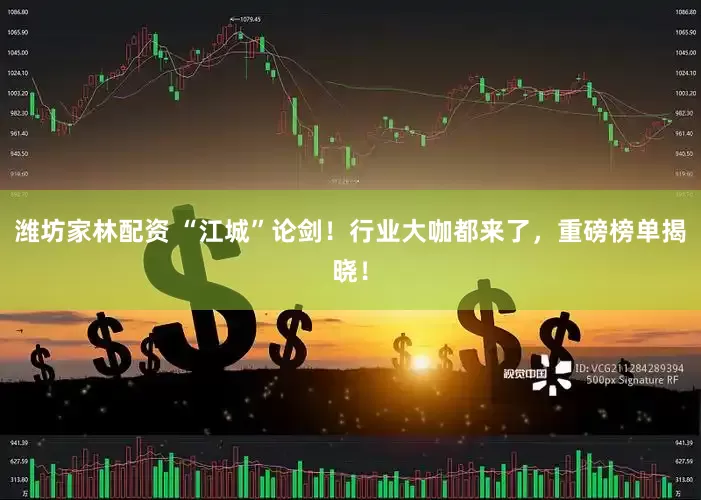 潍坊家林配资 “江城”论剑！行业大咖都来了，重磅榜单揭晓！