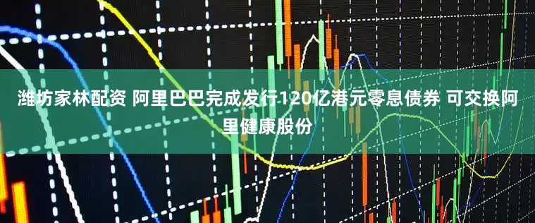 潍坊家林配资 阿里巴巴完成发行120亿港元零息债券 可交换阿里健康股份