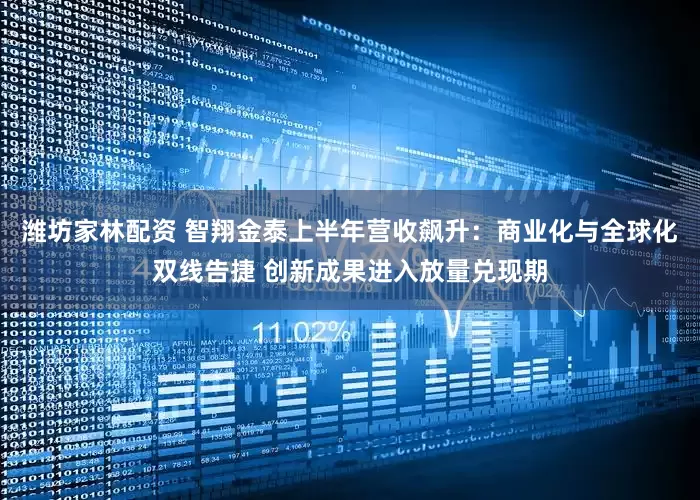 潍坊家林配资 智翔金泰上半年营收飙升：商业化与全球化双线告捷 创新成果进入放量兑现期
